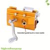 Chainsaw iMounTEK Chain Sharpening Jig Universal Chainsaw Sharpener Kit Hand Crank Chain Sharpener for Electric Saw for Lumberjack Garden Worker