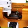 Chainsaw iMounTEK Chain Sharpening Jig Universal Chainsaw Sharpener Kit Hand Crank Chain Sharpener for Electric Saw for Lumberjack Garden Worker